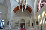 Et sidste indtryk fra Mohammed Al Ameen moskéen. Gunhild var den eneste turist i moskéen, som er åben for alle i acceptabel påklædning fra 8 til 11 undtagen fredag.